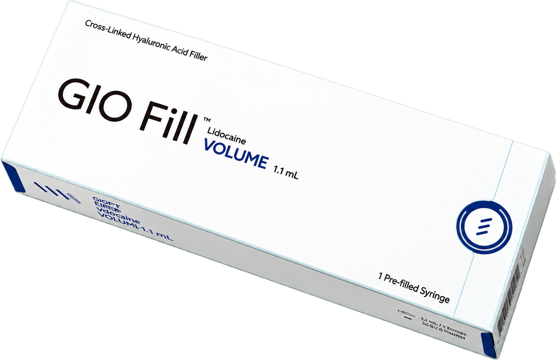 GIO Fill Volume — ácido hialurónico reticulado, jeringa precargada 1,1 mL